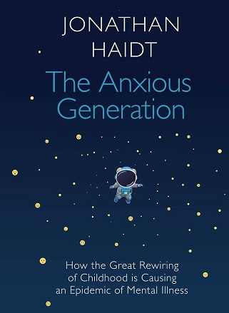 جلد کتاب The Anxious Generation اثر جاناتان هایت