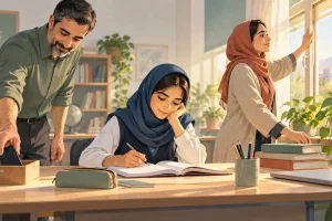 نقش و کمک والدین و معلمان به دانش‌آموزان (از کتاب فراتر از سرسختی)